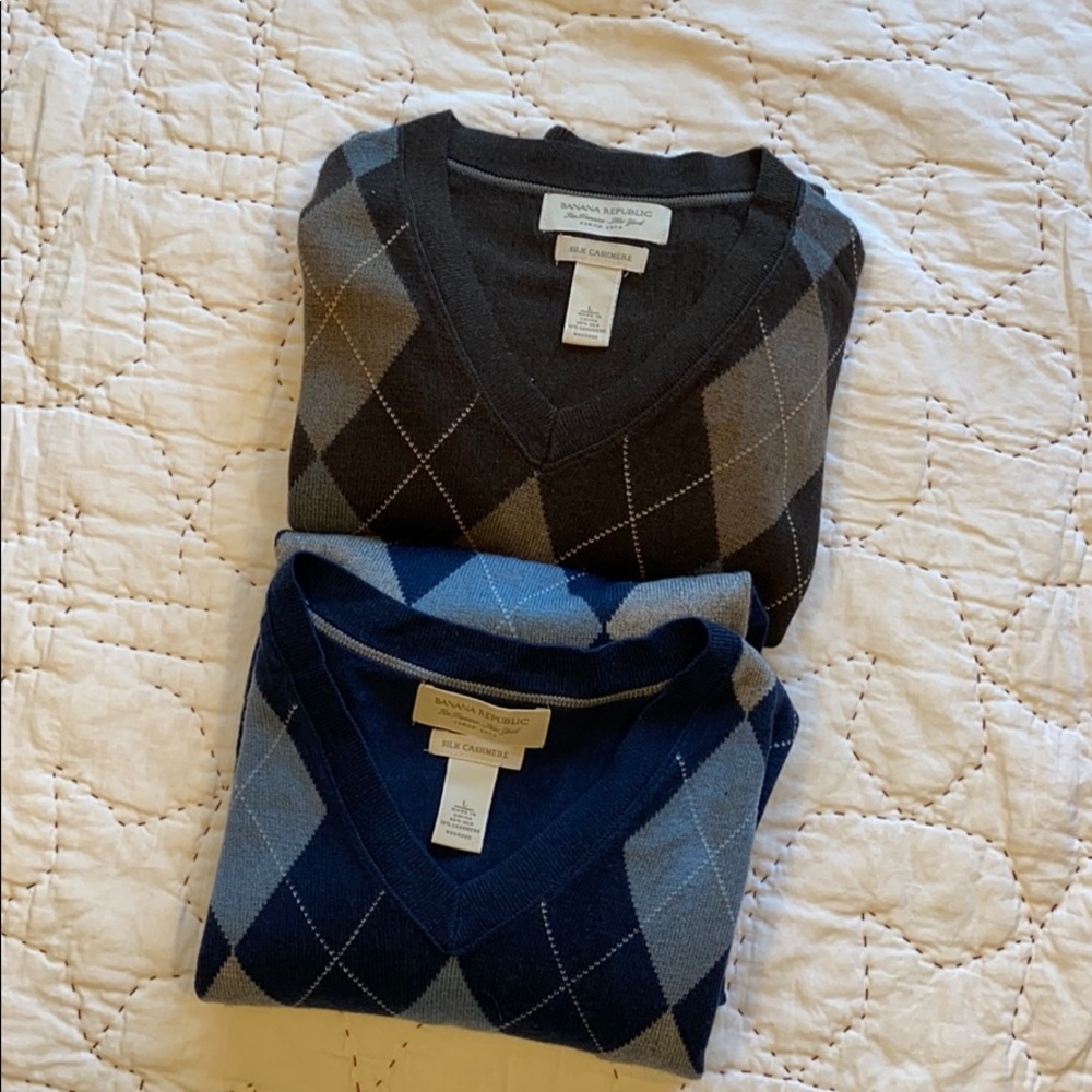 Banana Republic Silk Cashmere Sweaters